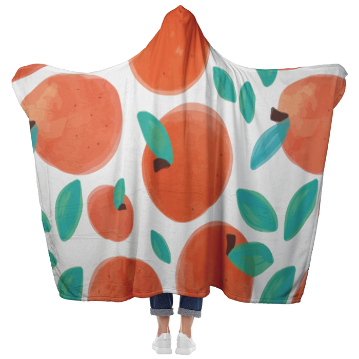 Fruit Hooded Blanket
