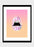 LUVD Framed Art Prints Ultra Punch Noise of Glitter  Frame