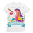 VIRGIN TEEZ Men T-Shirts XS Unicorns Are Real Classic Sublimation Women's T-Shirt