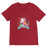 VIRGIN TEEZ Men T-Shirts Red / Unisex / S Unicorns Are Real Premium V-Neck T-Shirt