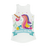 VIRGIN TEEZ Women Tank top White / XS Unicorns Are Real Women Performance Tank Top