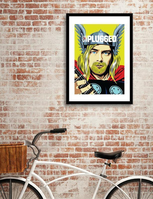 LUVD Framed Art Prints Unplugged 2 Frame