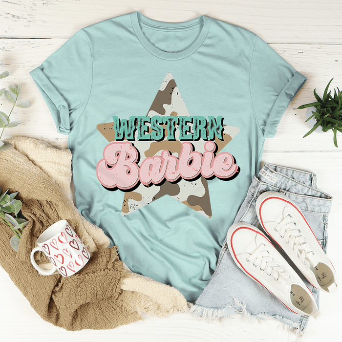 Western Barbie Star T-Shirt