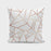 The Pillow pillows White Stone and Copper Lines Cushion/Pillow