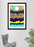 LUVD Framed Art Prints White Sun Frame