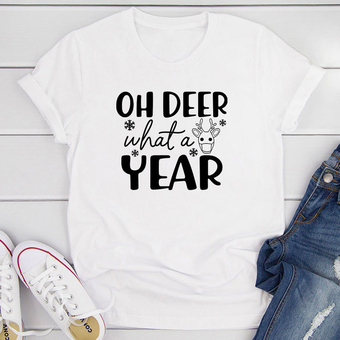 Oh Deer What A Year T-Shirt