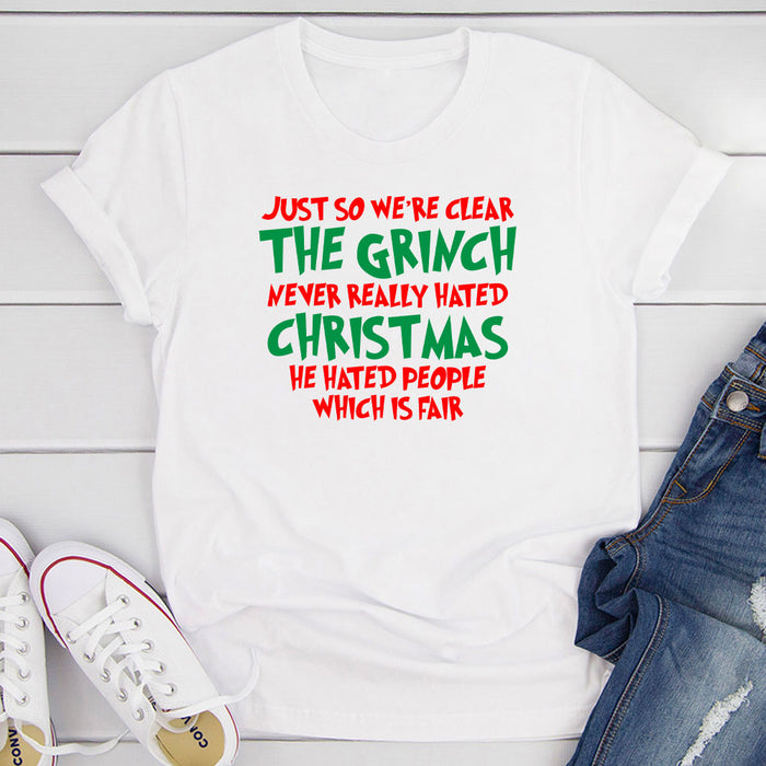 Just So Were Clear T-Shirt
