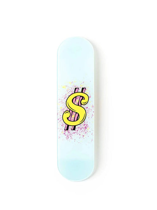 Dollar Light Blue Skateboard