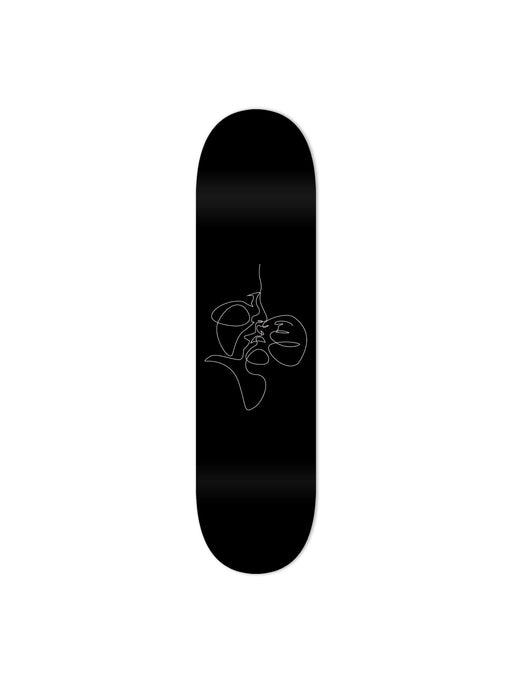 Sensual Lips Black Skateboard