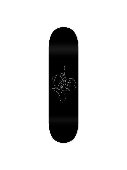 Sensual Lips Black Skateboard