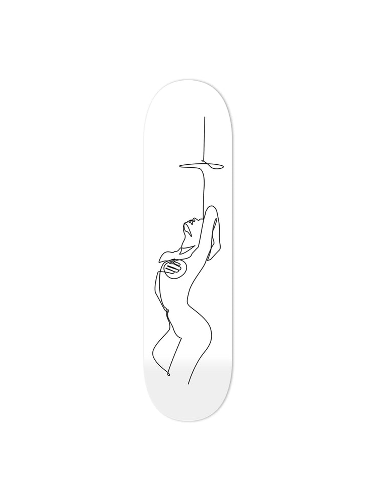 Sensual Nude Skateboard