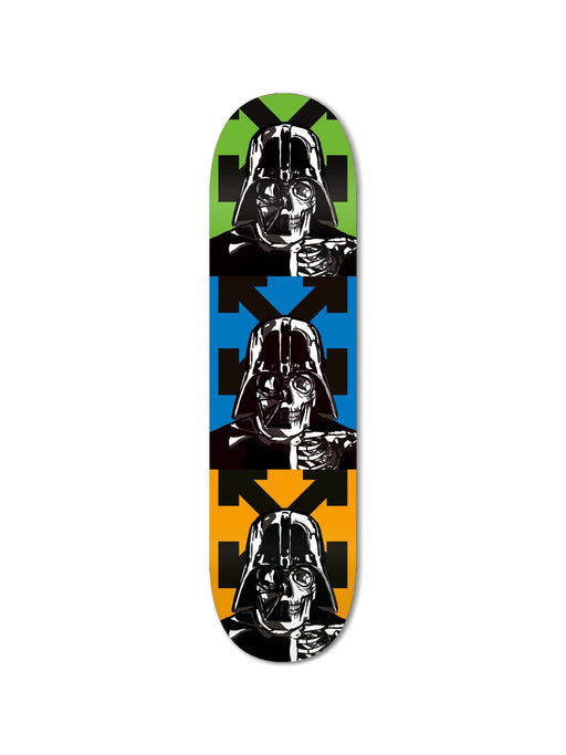 Space OFF Blue Skateboard