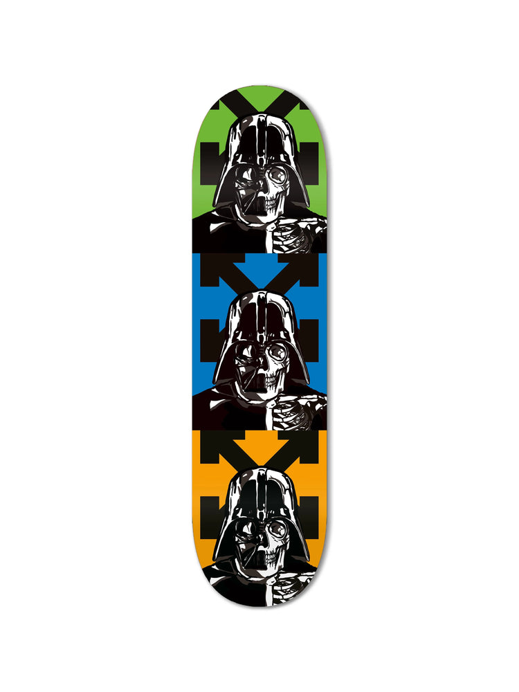Space OFF Blue Skateboard