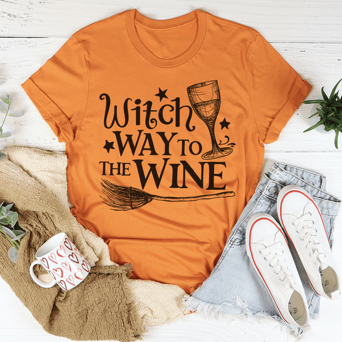 Witch Way To The Wine T-Shirt