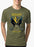 M Nidal Khan T-shirt SMALL / Green Wolverine Adamantium Half Sleeves Melange T-shirt