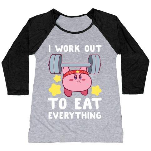 Virgin Teez  Baseball Tee Women's Tri-Blend Baseball Tee / small / Athletic Gray / Black WORKING MY SMALL MIGHT INTO ALL MIGHT - MY HERO ACADEMIA BASEBALL TEE