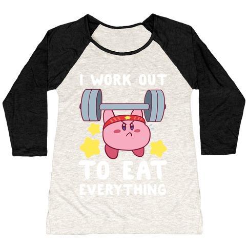 Virgin Teez  Baseball Tee Women's Tri-Blend Baseball Tee / small / Oatmeal / Black WORKING MY SMALL MIGHT INTO ALL MIGHT - MY HERO ACADEMIA BASEBALL TEE