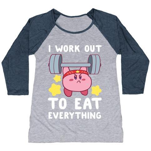 Virgin Teez  Baseball Tee Women's Tri-Blend Baseball Tee / small / Athletic Gray / Navy WORKING MY SMALL MIGHT INTO ALL MIGHT - MY HERO ACADEMIA BASEBALL TEE