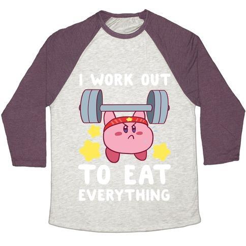 Virgin Teez  Baseball Tee Unisex Tri-Blend Baseball Tee / small / Oatmeal / Maroon WORKING MY SMALL MIGHT INTO ALL MIGHT - MY HERO ACADEMIA BASEBALL TEE