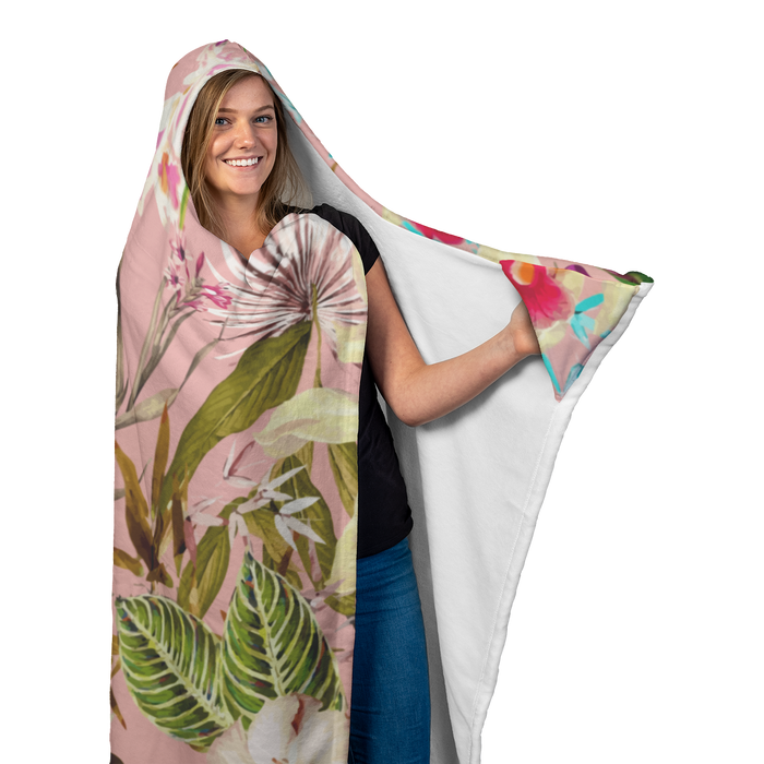 Flowerist Hooded Blanket