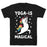 GYM FIT T-SHIRT YOGA IS MAGICAL T-SHIRT