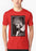 Mehreen Syed T-SHIRT Zayn Portrait Red T-shirt