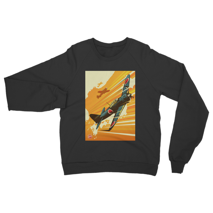 VIRGIN TEEZ Sweat shirt Black / S Zero Classic Adult Sweatshirt