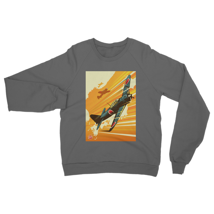 VIRGIN TEEZ Sweat shirt Dark Grey / S Zero Classic Adult Sweatshirt