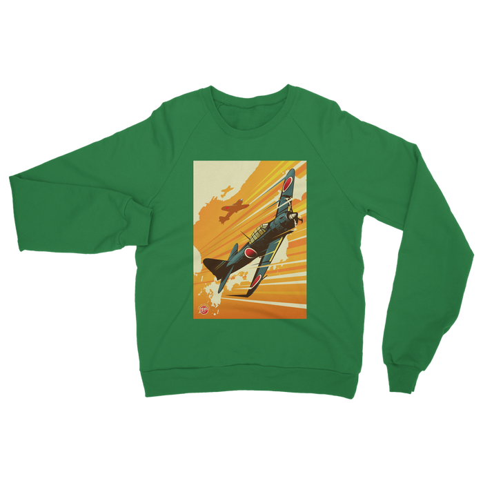 VIRGIN TEEZ Sweat shirt Kelly Green / S Zero Classic Adult Sweatshirt