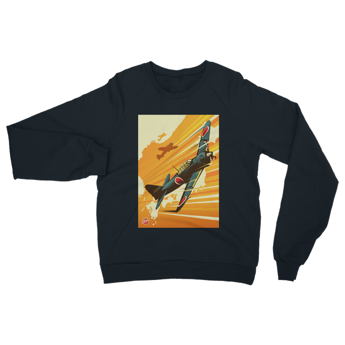 VIRGIN TEEZ Sweat shirt Navy / S Zero Classic Adult Sweatshirt