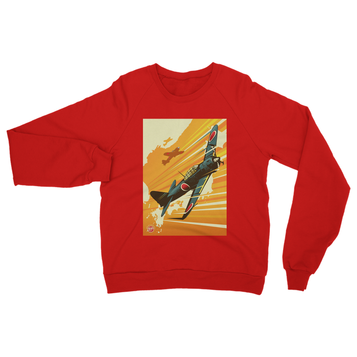 VIRGIN TEEZ Sweat shirt Red / S Zero Classic Adult Sweatshirt