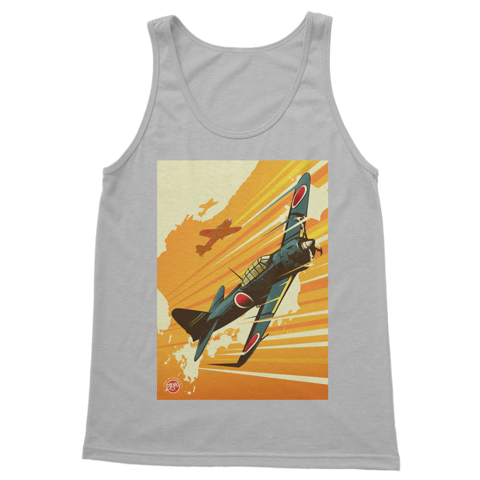 VIRGIN TEEZ Women Tank top Light Grey / S Zero Classic Women's Tank Top