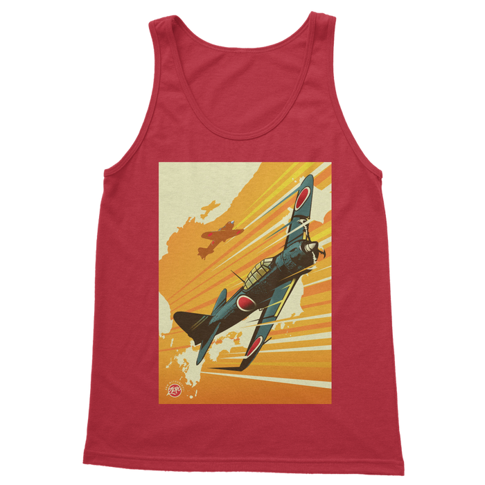 VIRGIN TEEZ Women Tank top Red / S Zero Classic Women's Tank Top