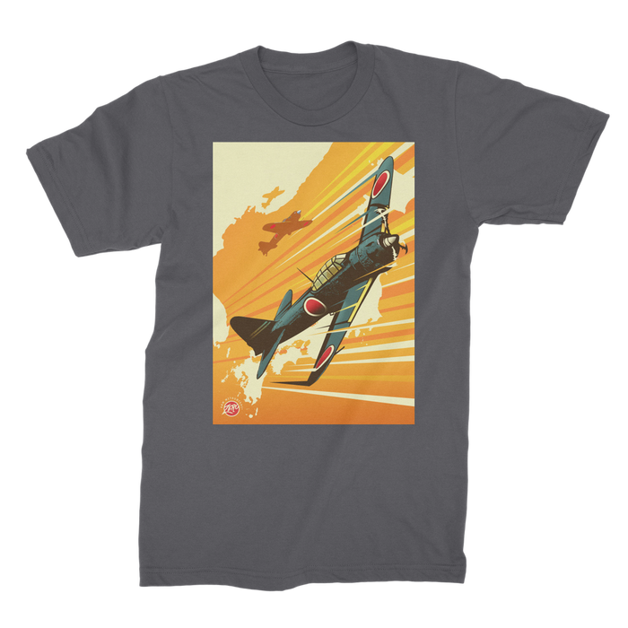 VIRGIN TEEZ Men T-Shirts Dark Grey / Male / S Zero Premium Jersey Men's T-Shirt