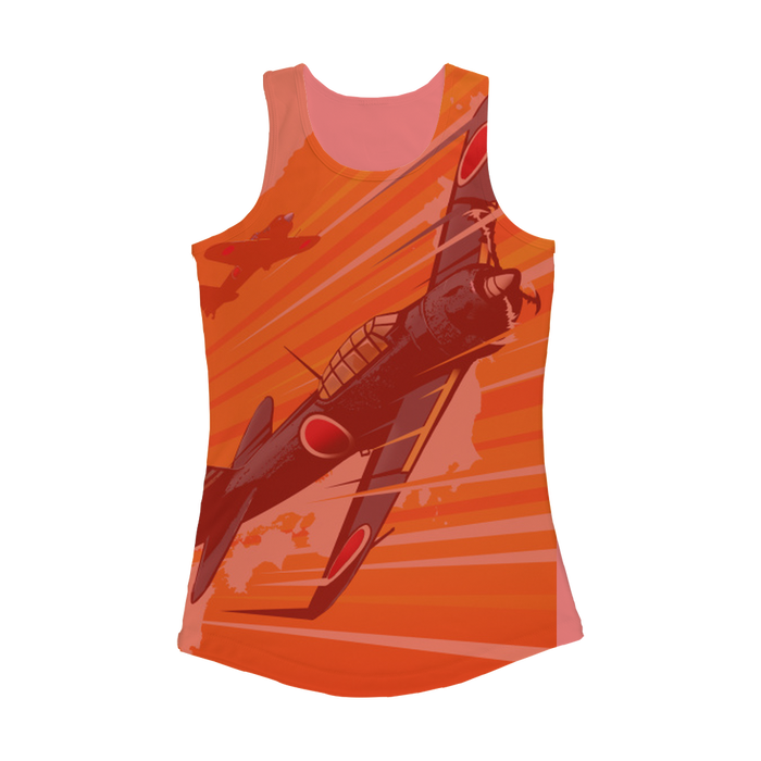 VIRGIN TEEZ Women Tank top Electric Pink / XS Zero Women Performance Tank Top